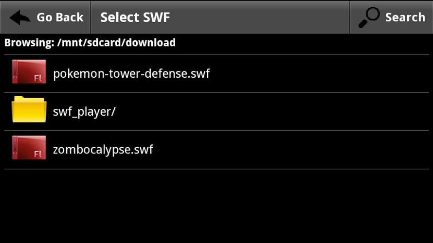 Download swf player